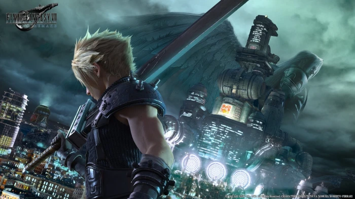 Final Fantasy VII Cloud Strife video games Midgar Shinra 2k