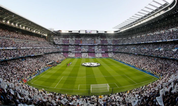 football stadium Santiago Bernabeu Stadium Real Madrid Champions League 2k