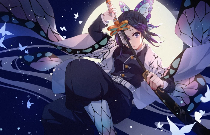 Kimetsu no Yaiba anime girls Kochou Shinobu 2k
