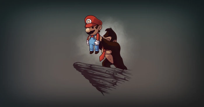 Super Mario video games Donkey Kong Video Game Art women 2k