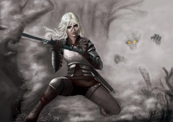 The Witcher 3 Wild Hunt Ciri Creature 2k