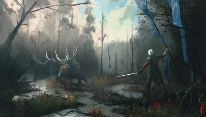 The Witcher 3 Wild Hunt Ciri Creature 2k