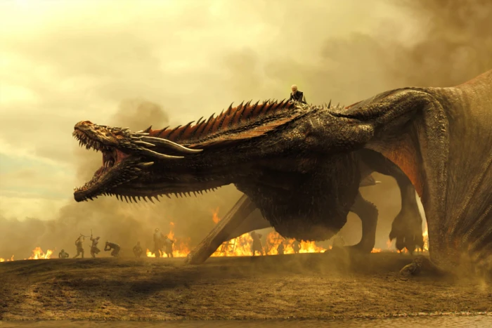 TV Show Game Of Thrones Daenerys Targaryen Dragon Drogon 2k