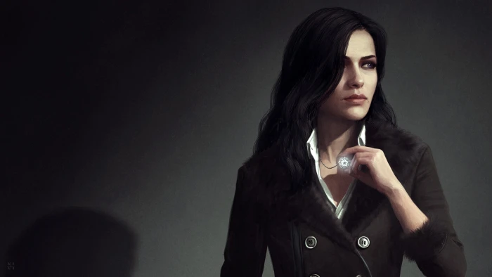Yennefer of Vengerberg digital art The Witcher 3 Wild Hunt 2k