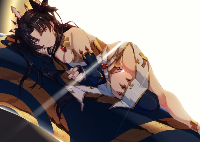 anime girls Fate Grand Order Yurix the gap Ishtar 2k