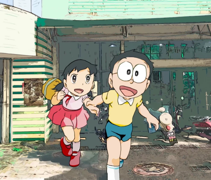 Anime Doraemon Nobita Nobi Shizuka Minamoto 2k