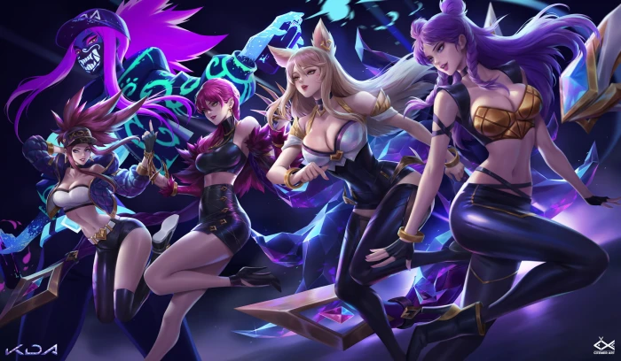 Citemer Liu Akali League of Legends Evelynn 2k