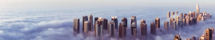 high rise building with clouds sky skyscraper top panorama 2k 4k 5k