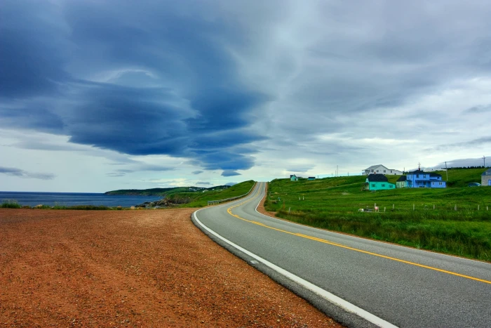 highway illustration Cabot Trail Scenic Route HDR angle canada 2k