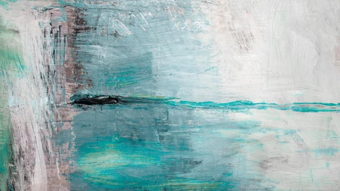 painting water aqua art modern abstract oil 2k