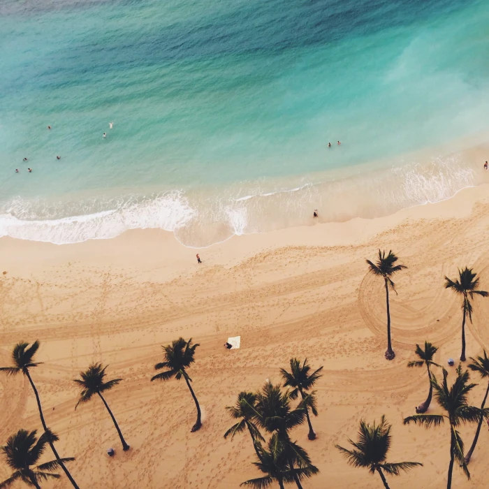 Aerial View of Beach aerial photography drone shot 2k