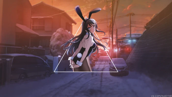 anime girls picture in Seishun Buta Yar wa Bunny Girl senpai no Yume wo Minai 2k 4k