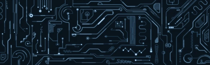 gray and black circuit board digital wallpaper multiple display 2k 4k