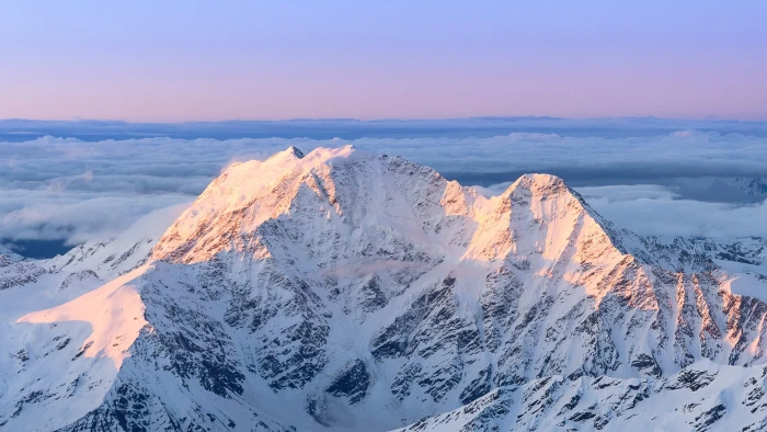nature mountains Mount Elbrus snowy peak landscape 2k