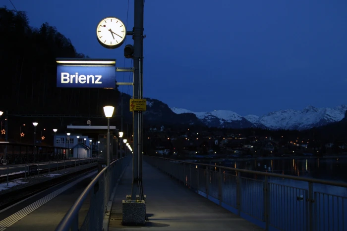 transport travel horizontal road outdoors swiss brienz 2k