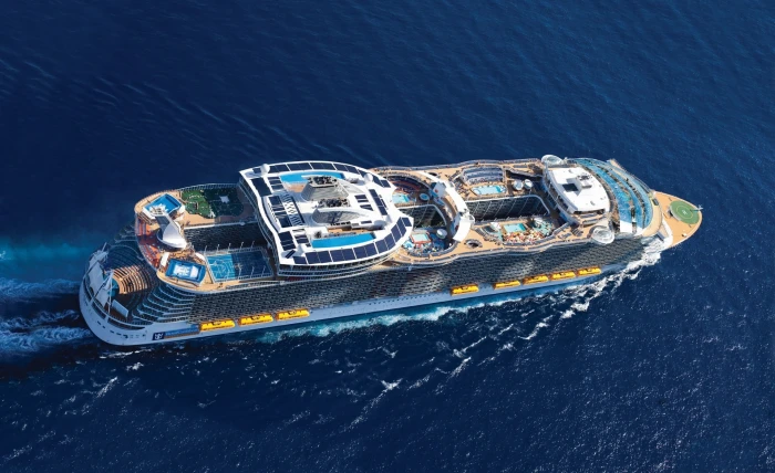 Royal Caribbean Cruise blue and white cruise ship Travel Other 2k