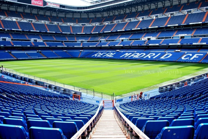 Real Madrid CF stadium Santiago Bernabeu Stadium soccer seat 2k