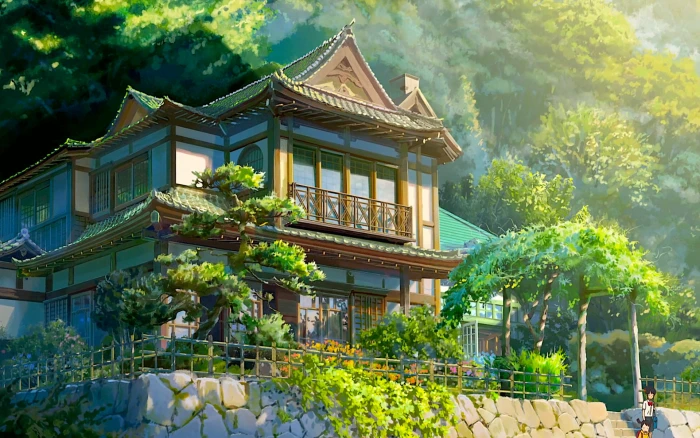 Anime Your Name House Itomori Kimi No Na Wa Nature plant 2k