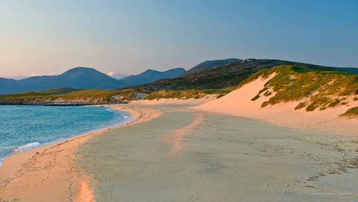 Luskentyre Beach Scotland Europe 2k