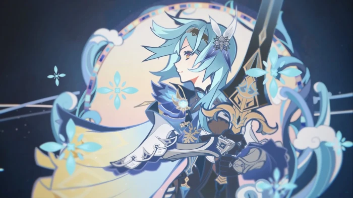 Genshin Impact anime girls Eula impact 2k 4k