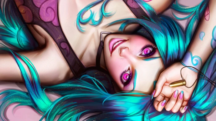Jinx from Arcane League of Legends
