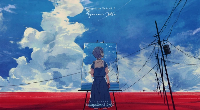 Neon Genesis Evangelion Rebuild of anime girls 2k