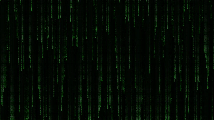 abstract The Matrix backgrounds green color technology 2k