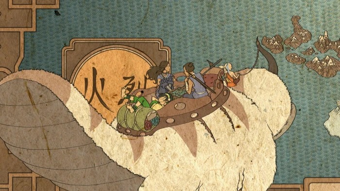 anime Avatar The Last Airbender Aang Appa creativity art and craft 2k