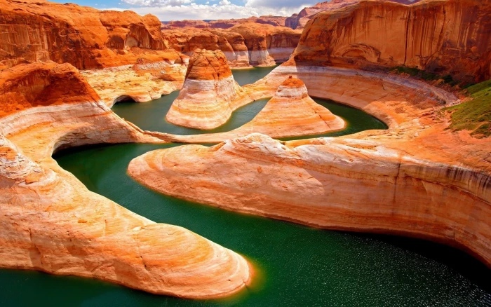Grand Canyon Arizona landscape nature rock formation river 2k