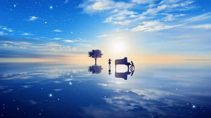 Your Lie In April illustration Shigatsu wa Kimi no Uso anime 2k 4k