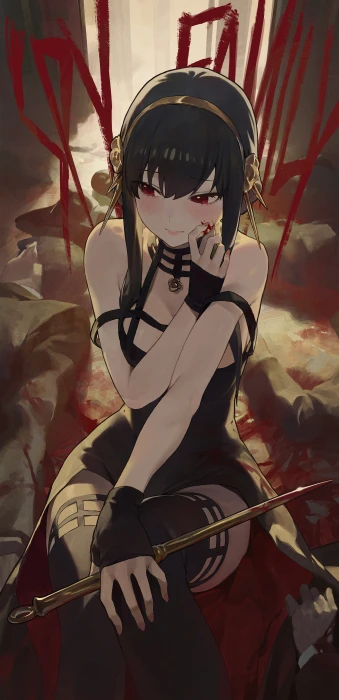 anime girls Spy Family Yor Forger 2k