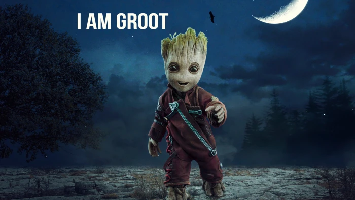 Baby Groot people halloween nature costume fantasy representation 2k