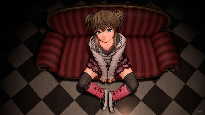 female anime character wallpaper girls original characters 2k 4k