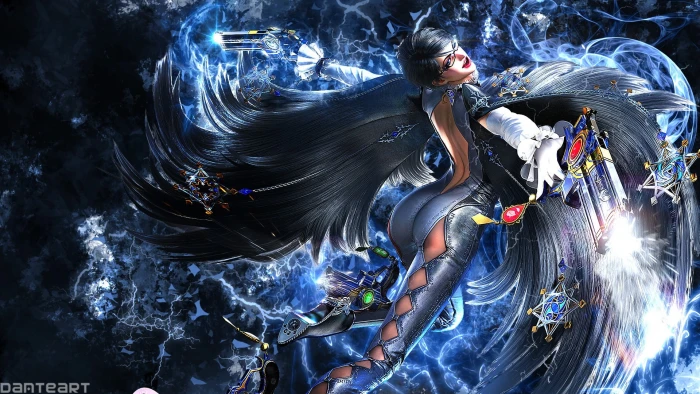 Bayonetta 2 video games one person water sea nature underwater 2k