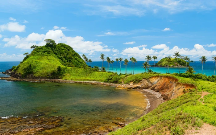 El Nido Philippines Palawan Island Nakan Beach Hd Desktop Wallpaper 2k