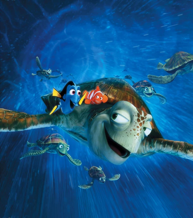 Finding Nemo Disney movies fish underwater sea undersea 2k
