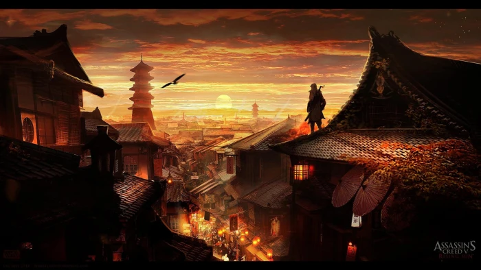 Assassins Creed digital wallpaper Assassin s fantasy art 42 2k