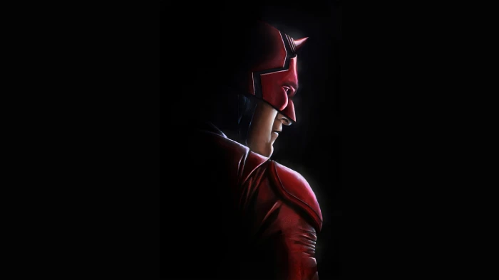 daredevil minimalism hd artwork artist superheroes 2k 4k 5k