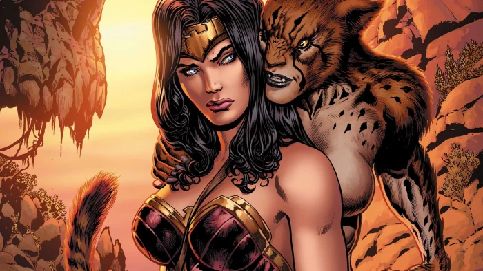 Hair Hero Comic Brunette Wonder Woman Superhero Villain 2k