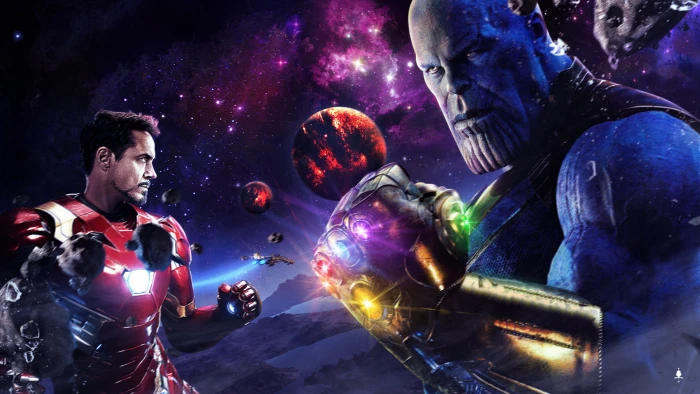 iron man thanos artwork hd artist deviantart digital art 2k