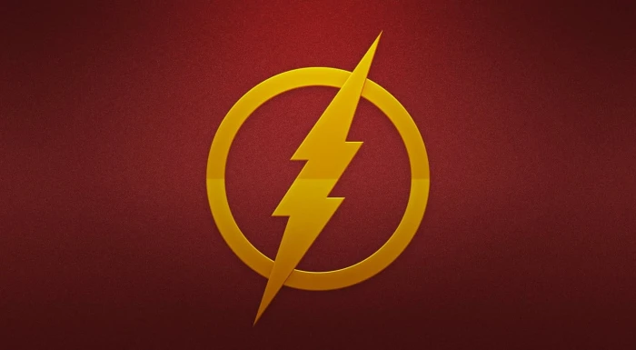 flash logo DC Comics The Flash superhero yellow sign communication