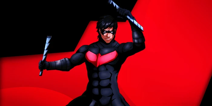nightwing artwork hd superheroes digital art 2k