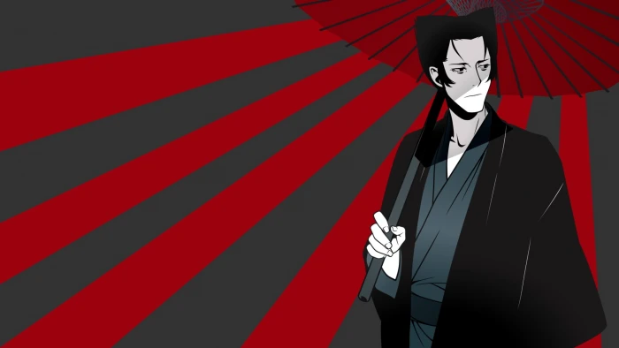 Samurai illustration Monogatari Series Kaiki Deishu anime 2k