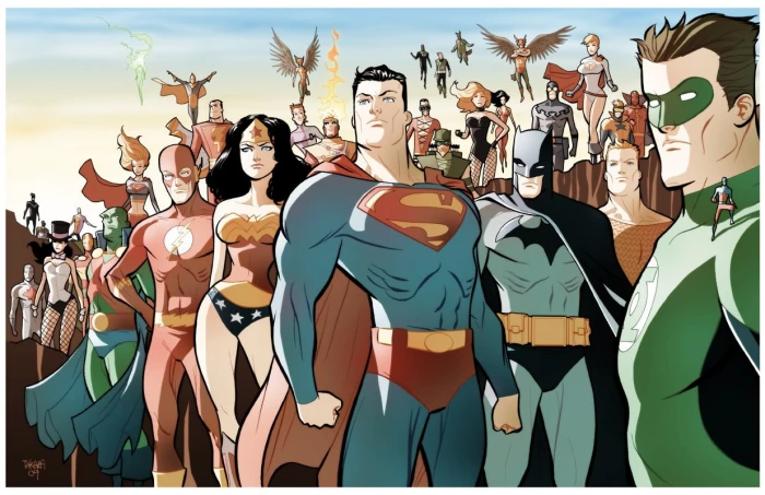 DC Comics superheroes wallpaper Justice League Superman Wonder Woman