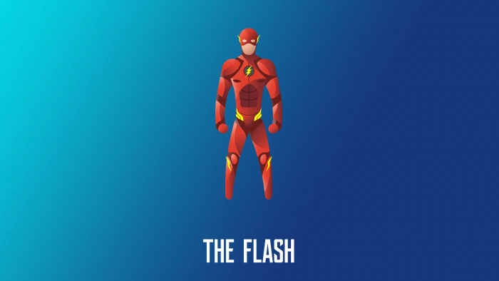 flash superheroes illustration hd minimalism minimalist 2k 4k