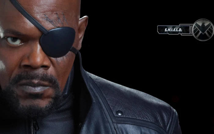 The Avengers Nick Fury movie action superheroes hollywood 2k