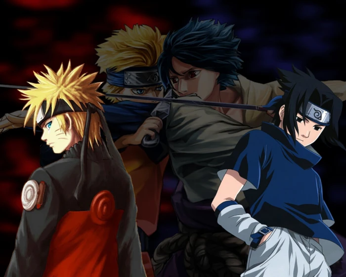 Uzumaki Naruto and Uchiha Sasuke naruto vs sasuke guys quarrel