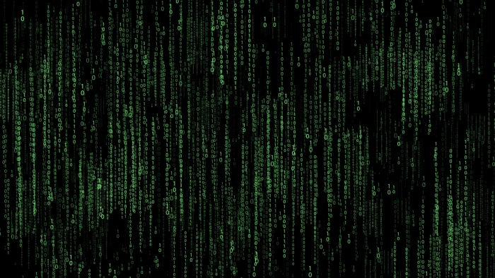 matrix computer desktop backgrounds pattern green color full frame 2k