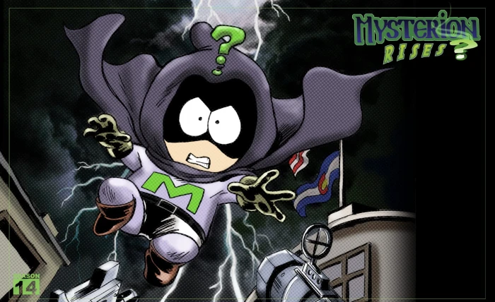 South Park Mysterion Rises digital wallpaper 2k