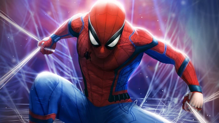 spiderman artwork hd artist digital art superheroes artstation 2k